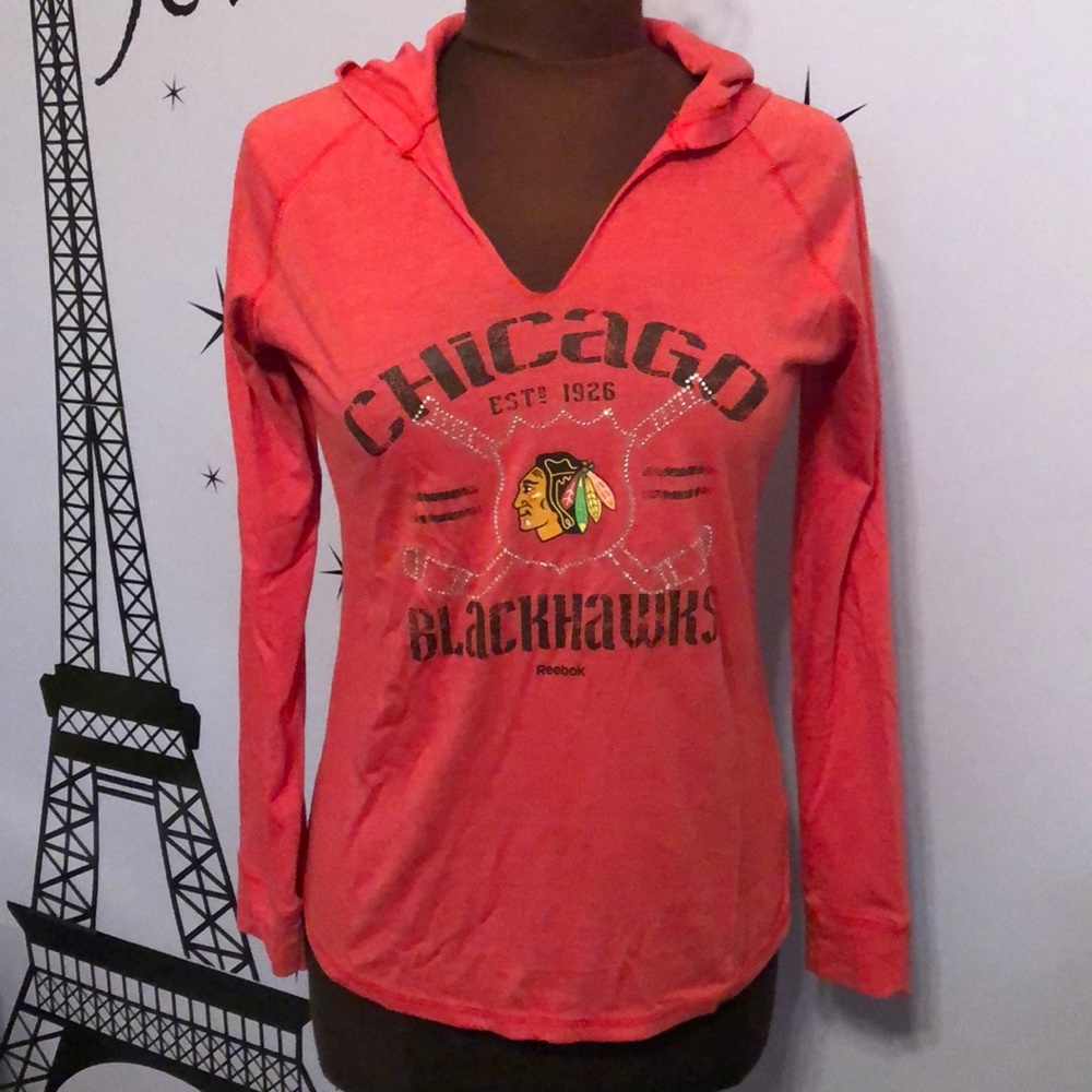 Reebok Chicago Blackhawks long sleeve tee